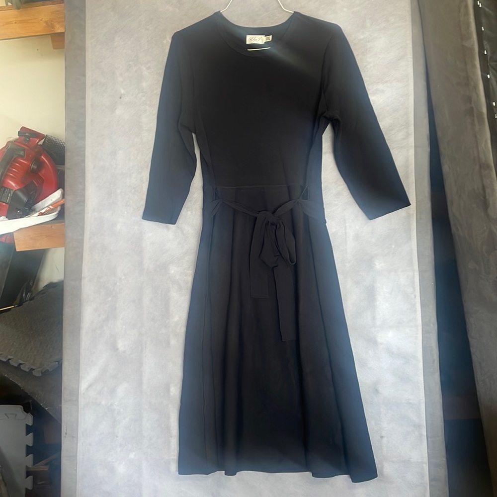 NEW Eliza J black Fit and Flare Dress!  Size XL